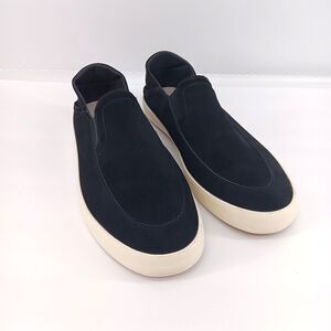 Staheekum Shoes Mens Size 12 Flipside Crash Back Black Slip On Genuine Suede